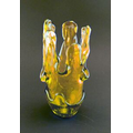Citrus Yellow Watercolors Vase Award - Recycled Glass
